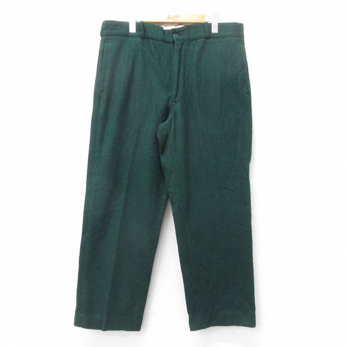 90s パンツ グリーン W38 | 古着