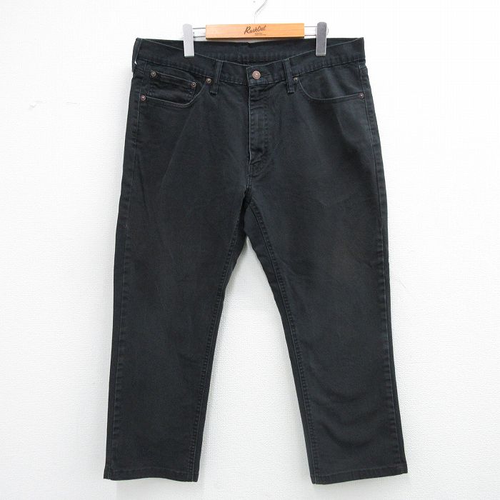 W36★古着 リーバイス Levis 541 ジーンズ メンズ 黒 デニム 26feb05