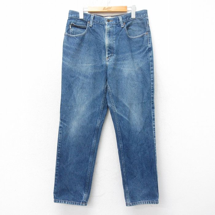 エルエルビーン 00s ジーンズ ヒゲ ネイビー W33 | 古着