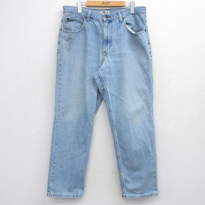 エルエルビーン 00s ジーンズ ヒゲ ネイビー W36 | 古着