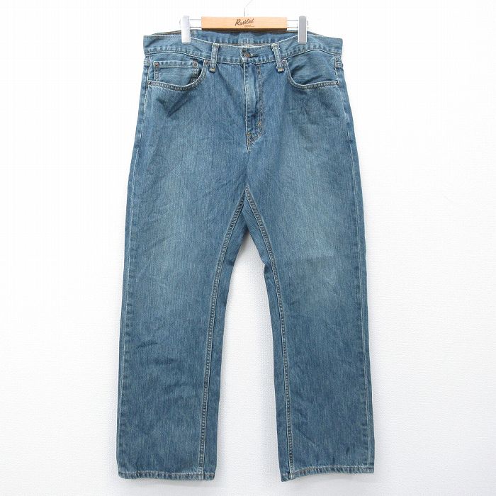 W37★古着 リーバイス Levis 559 ジーンズ メンズ 紺 デニム 26mar02