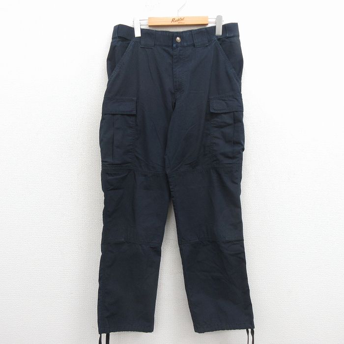 【20%OFF】5.11タクティカル 90s カーゴパンツ リップストップ ネイビー W34 | 古着