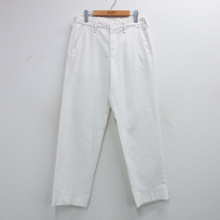 W30★古着 レッドキャップ ワーク パンツ メンズ 00年代 00s 白 26mar07