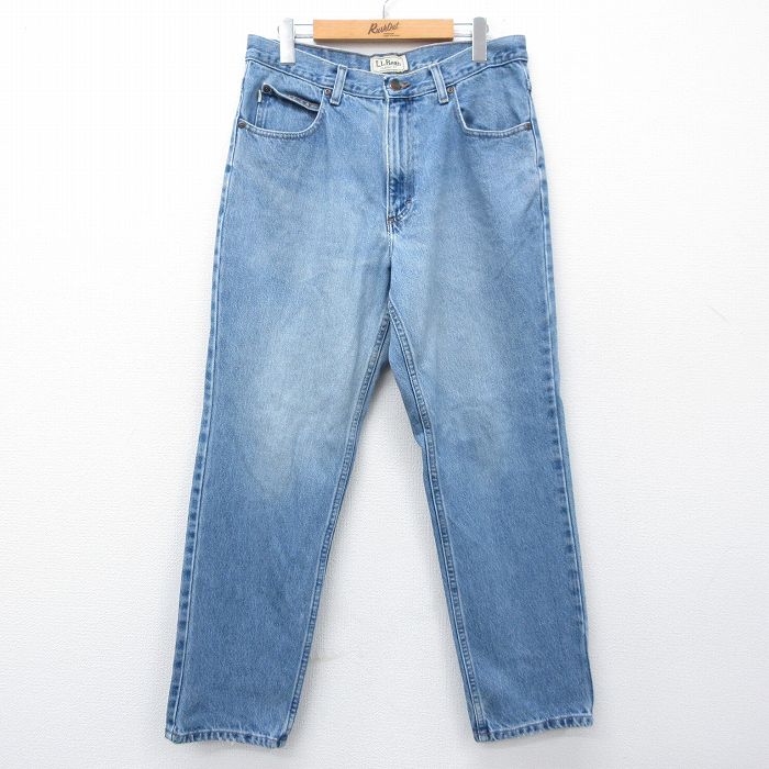 【20%OFF】エルエルビーン 00s ジーンズ ネイビー W33 | 古着