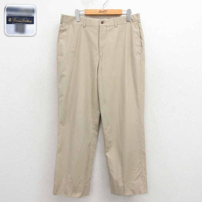ブルックスブラザーズ パンツ ベージュ W34 | 古着