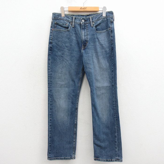 W31★古着 リーバイス Levis 514 ジーンズ メンズ 紺 デニム 26mar17