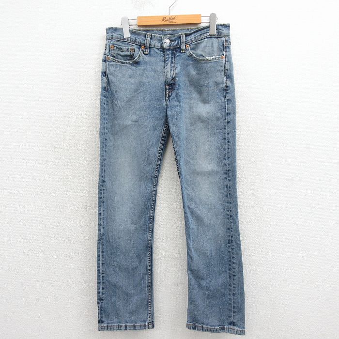 W31★古着 リーバイス Levis 514 ジーンズ メンズ 紺 デニム 26mar17