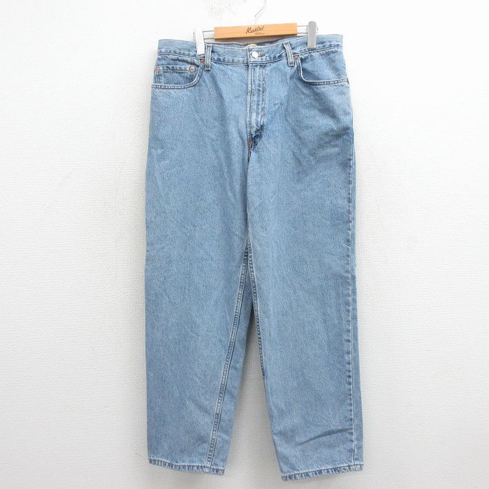 W35★古着 リーバイス Levis 560 ジーンズ メンズ コットン 紺 デニム【spe】 26mar17