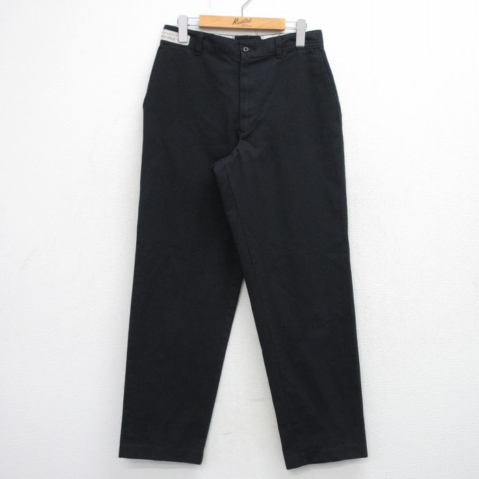W30★古着 レッドキャップ ワーク パンツ メンズ 00年代 00s 黒 26mar18