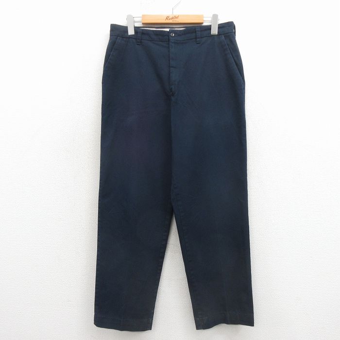 W32★古着 レッドキャップ ワーク パンツ メンズ 00年代 00s 濃紺 26mar18