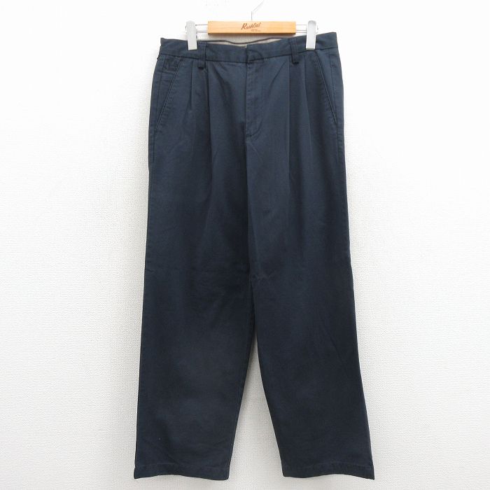 ドッカーズ パンツ ネイビー 実寸W31 | 古着