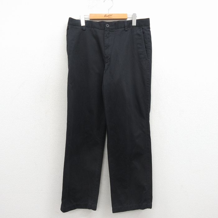 ドッカーズ パンツ ブラック 実寸W34 | 古着