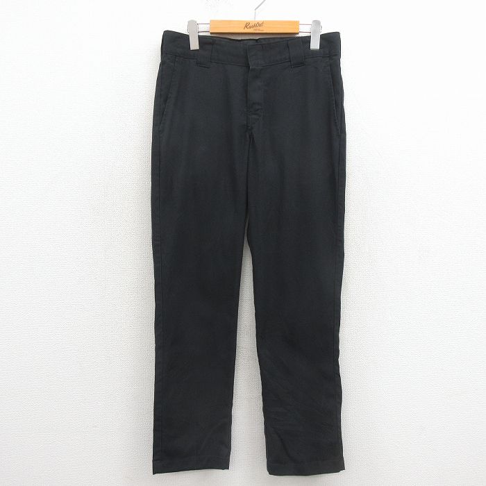 ディッキーズ ワークパンツ ブラック 実寸W32 | 古着