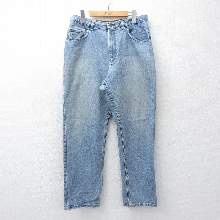 FADED GLORY ジーンズ ヒゲ ネイビー W33 | 古着