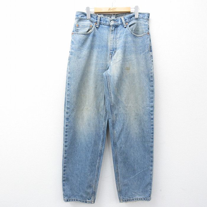 W33★古着 リーバイス Levis 560 ジーンズ メンズ テーパード コットン 紺 デニム 26mar27