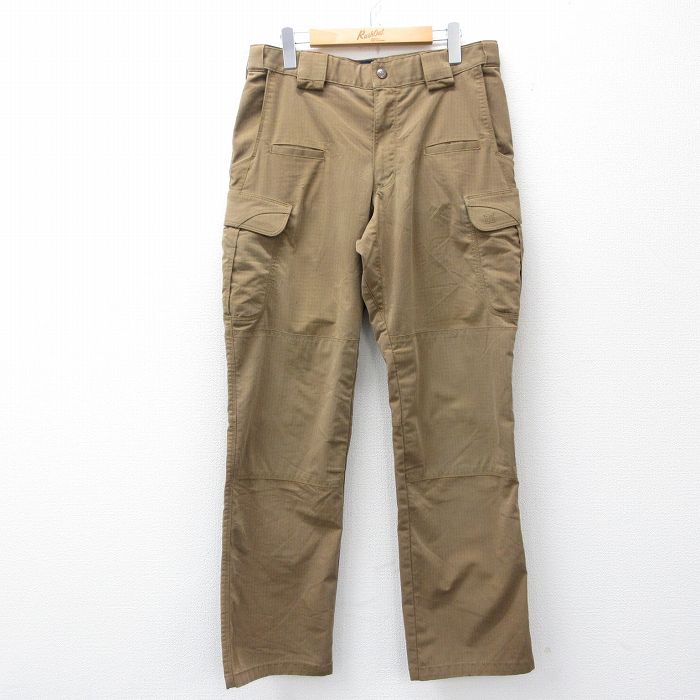 5.11 カーゴパンツ ダブルニー ブラウン 実寸W32 | 古着