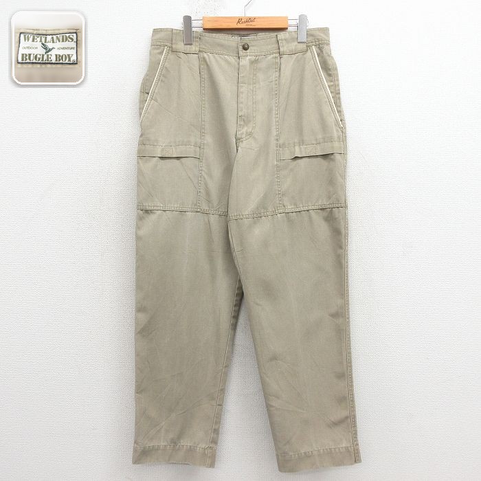 ビューグルボーイ ダック地パンツ ベージュ 実寸W33 | 古着