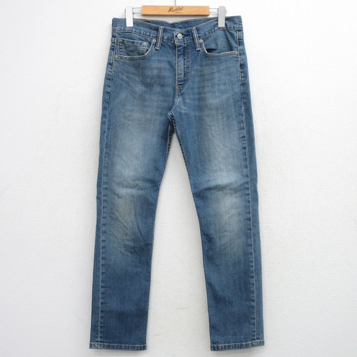 W31★古着 リーバイス Levis 511 ジーンズ メンズ ヒゲ 紺 デニム 26mar31