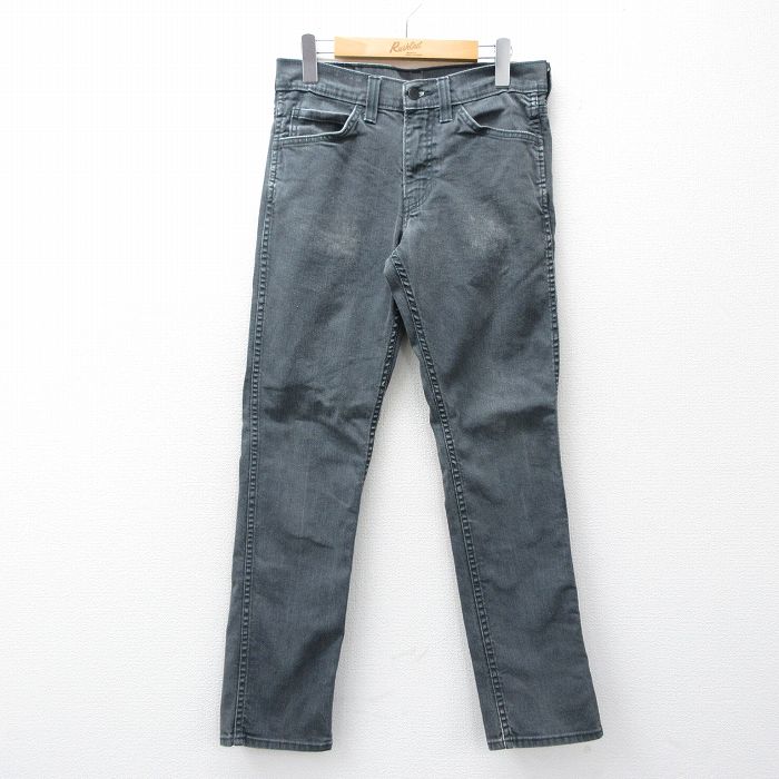 W30★古着 リーバイス Levis 511 ジーンズ メンズ 黒 デニム 26apr01