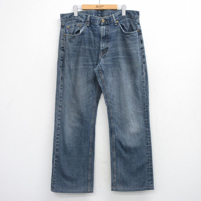 W36★古着 リーバイス Levis 559 ジーンズ メンズ ヒゲ コットン 紺 デニム 26apr03