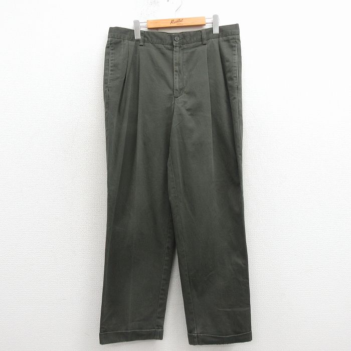 エディーバウアー パンツ グリーン W35 | 古着