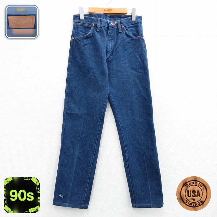 【20%OFF】ラングラー 90s ジーンズ ネイビー 実寸W30 | 古着