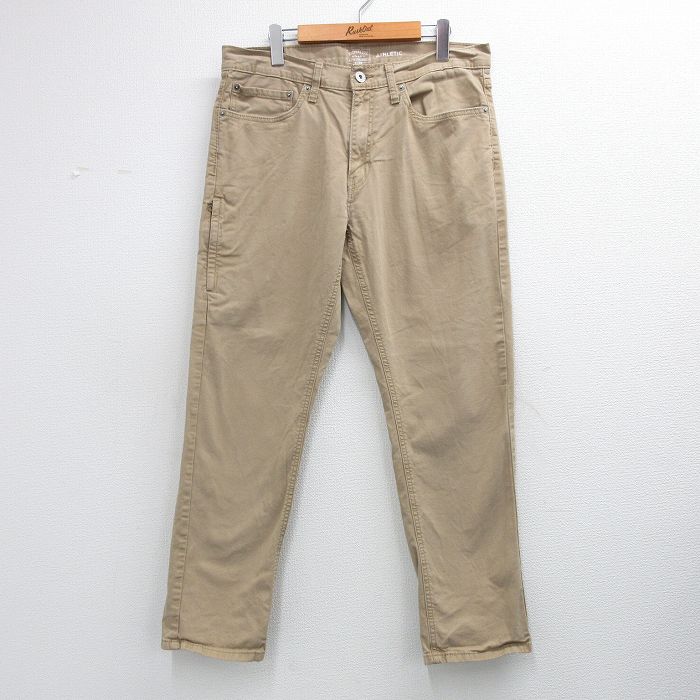 W34★古着 リーバイス Levis パンツ メンズ ベージュ 26apr08