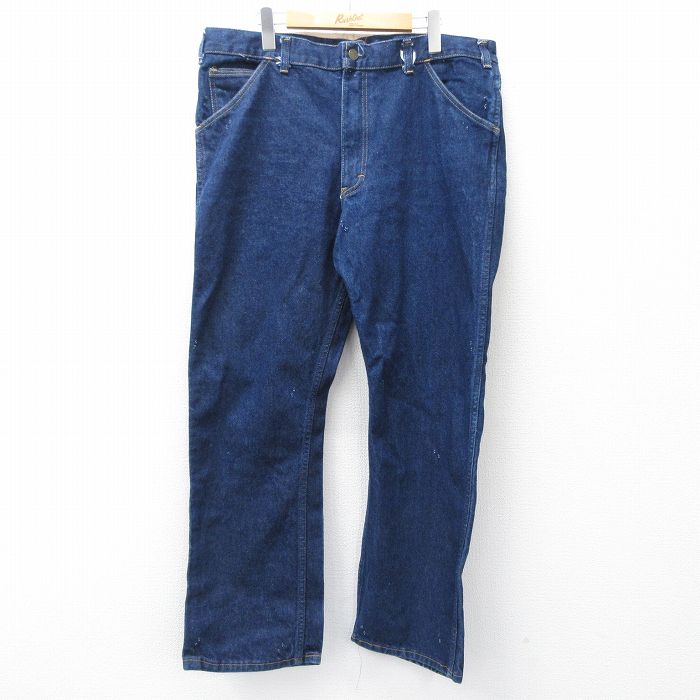 SADDLE KING 80s ジーンズ タロン ネイビー W38 | 古着