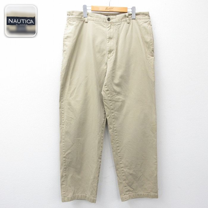 ノーティカ パンツ ベージュ 実寸W38 | 古着