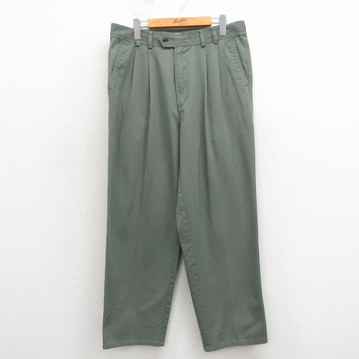 ビューグルボーイ 00s パンツ グリーン 実寸W33 | 古着