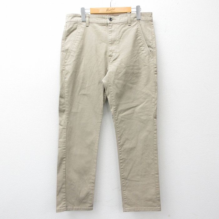 リーバイス W33★古着 ジーンズ ベージュ W33 | 古着