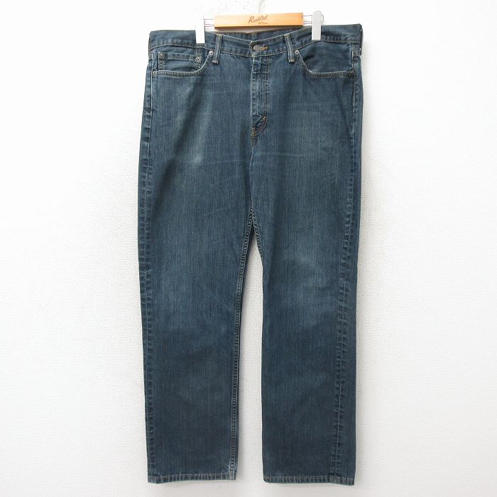 W38★古着 リーバイス Levis 514 ジーンズ メンズ コットン 紺 デニム 26apr23