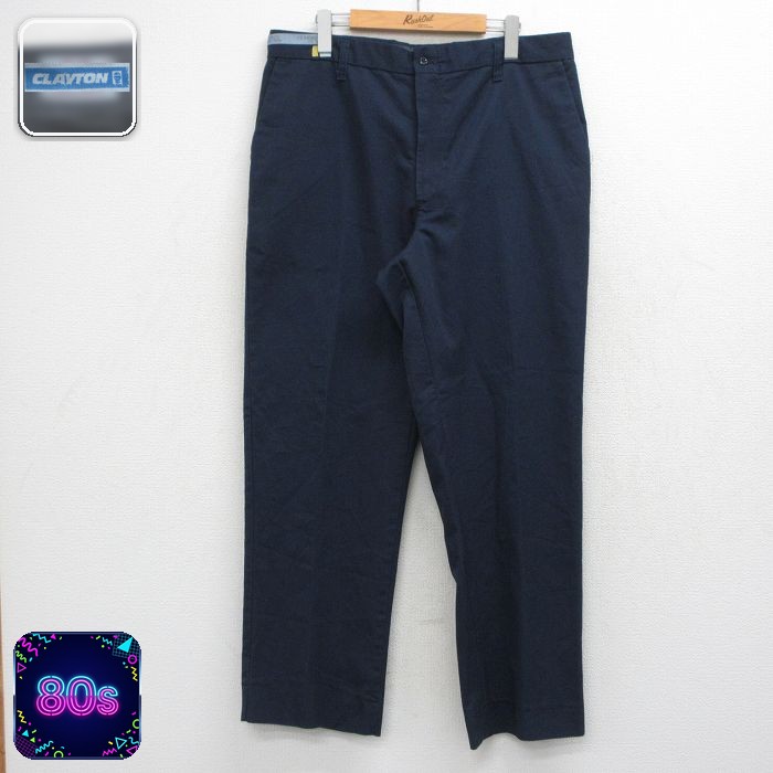 80s ワークパンツ ネイビー 実寸W36 | 古着