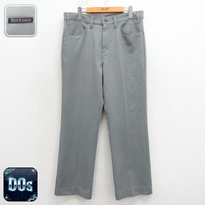 00s パンツ グリーン 実寸W34 | 古着
