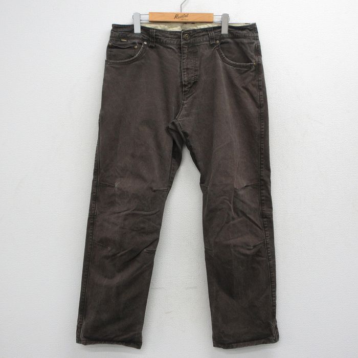 KUHL パンツ ブラウン W36 | 古着
