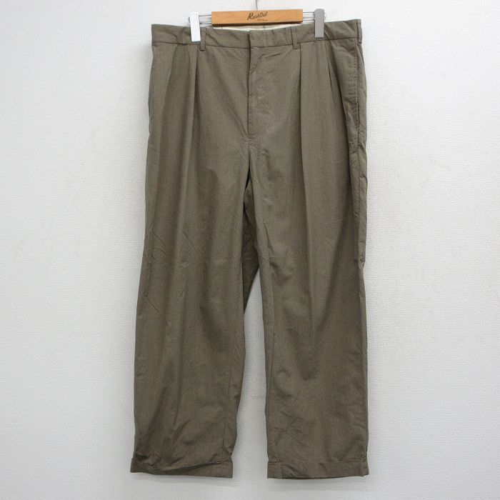 W37★古着 ラルフローレン ブランド パンツ メンズ 90年代 90s 千鳥格子 茶他 チェック【spe】 26apr30