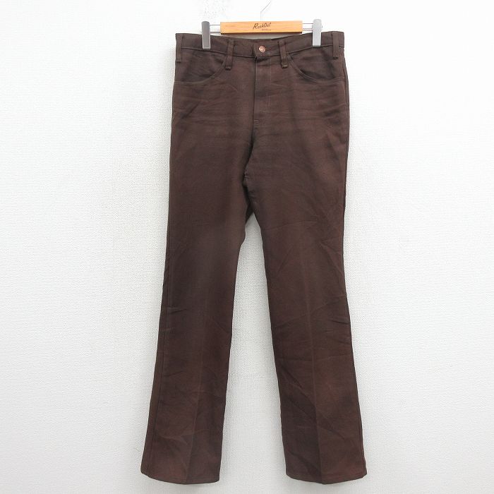 リーバイス517 80s パンツ ブーツカット ブラウン W33 | 古着