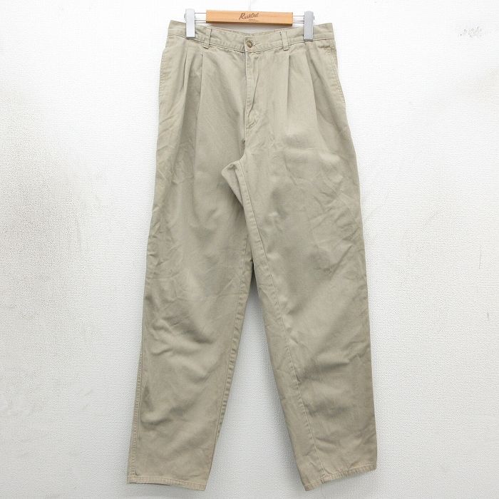 80s パンツ ベージュ W31 | 古着