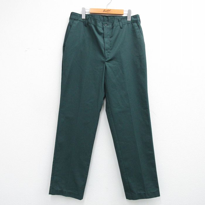 レッドキャップ 90s ワークパンツ グリーン W35 | 古着