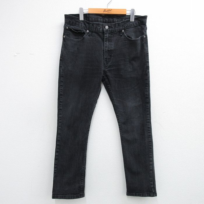 W34★古着 リーバイス Levis 511 ジーンズ メンズ 黒 デニム【spe】 26may07