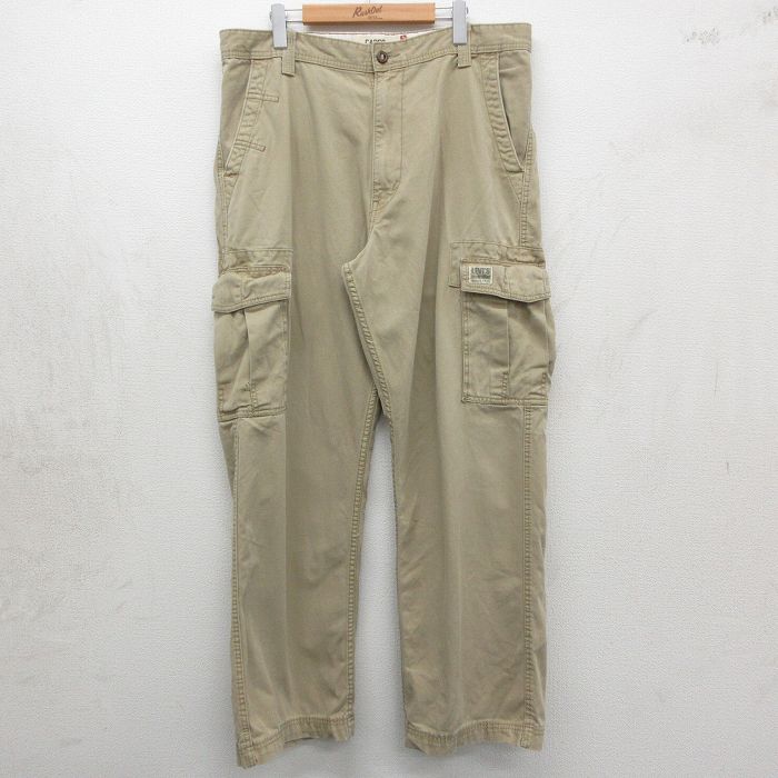 リーバイス W36 カーゴパンツ ベージュ | 古着
