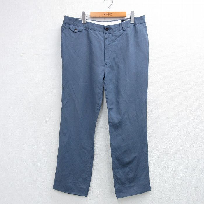 ラルフローレン 90s パンツ ライトブルー W36 | 古着