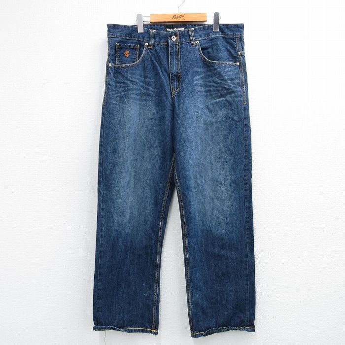 Roca Wear ジーンズ ネイビー W38 | 古着