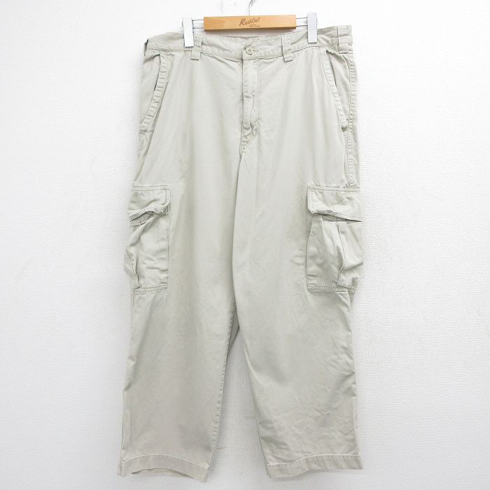 オールドネイビー 00s カーゴパンツ ベージュ W36 | 古着