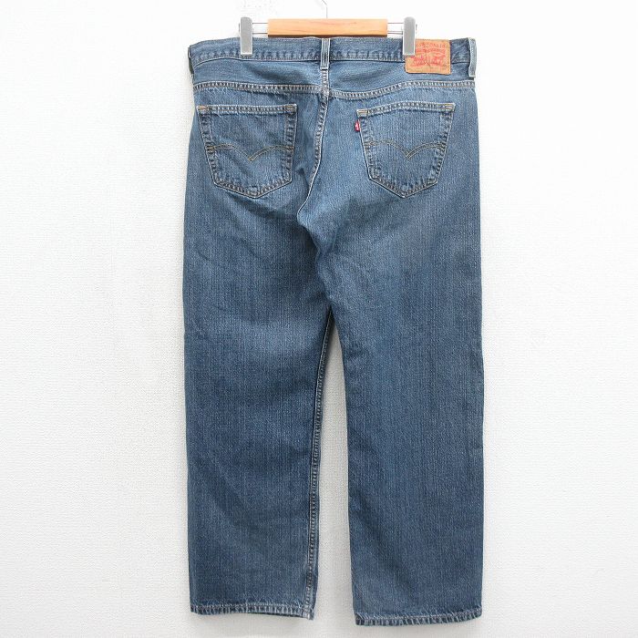 古着通販 W38☆古着 リーバイス Levis 569 ジーンズ メンズ ヒゲ