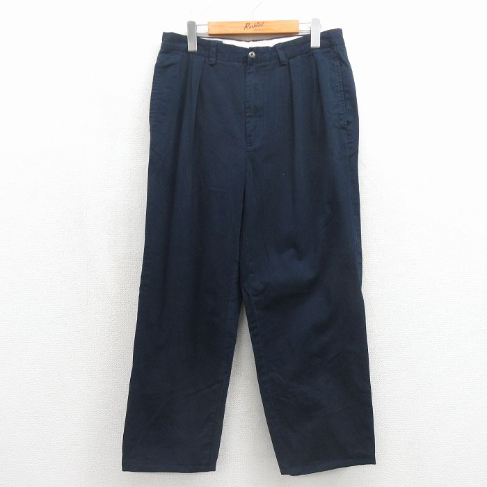 ラルフローレン 90s チノパン ANDREW ネイビー W32 | 古着
