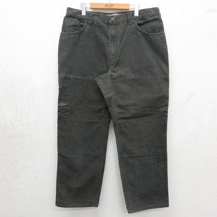 Arbor wear ダック地パンツ グリーン W37 | 古着