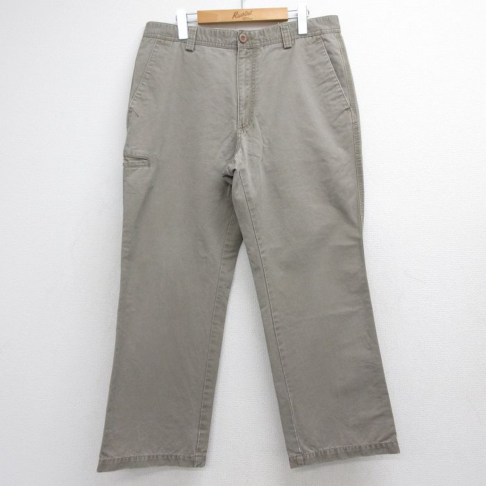 ドッカーズ パンツ グレー 実寸W35 | 古着