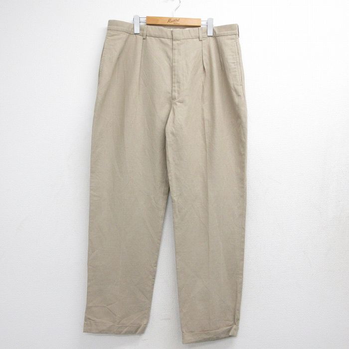 ラルフローレン 90s パンツ ベージュ 実寸W38 | 古着