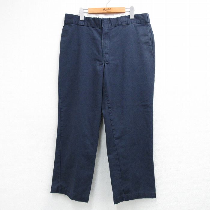 ディッキーズ 874ワークパンツ ネイビー 実寸W37 | 古着
